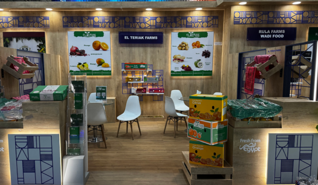 Product showcase at our stand