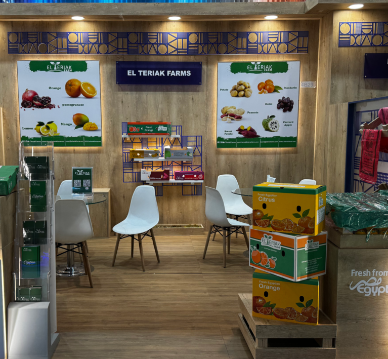 Product showcase at our stand