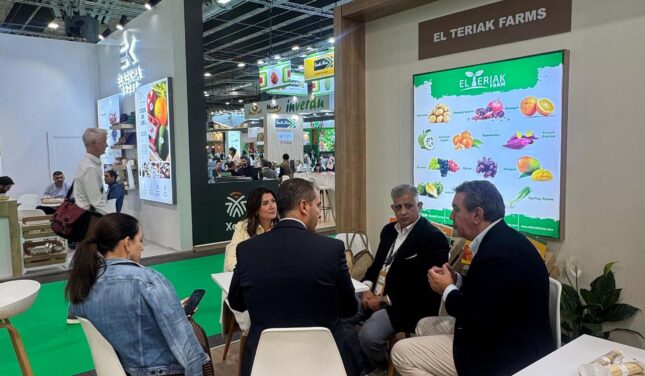 Connecting with visitors at Fruit Attraction 2026.