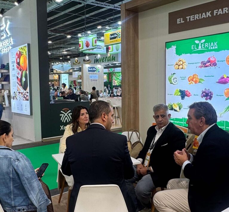 Connecting with visitors at Fruit Attraction 2026.